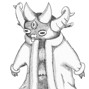 Aries Maximus Pen Drawing