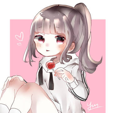 チュッパチャップスの女の子
