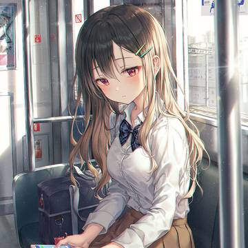 毎日出会う彼女