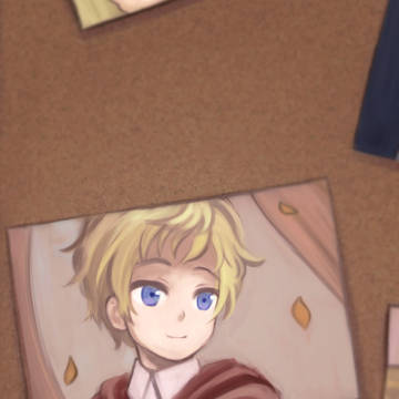 ［ヘタリア］「4³ 」秋の話　今日は二人の（合同誌web再録）