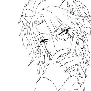 眠っていた線画