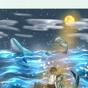 海が綺麗ですね。