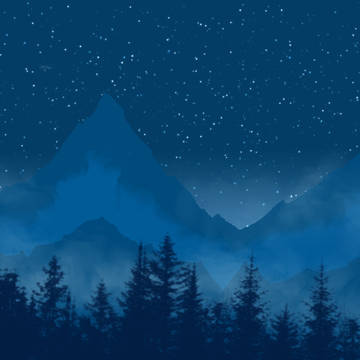 [速畫/鼠繪]夜空/ Nightsky