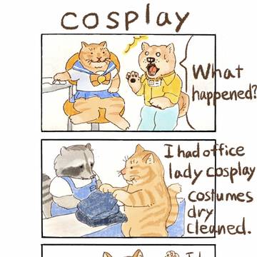 workaholic Tora-chan "cosplay"