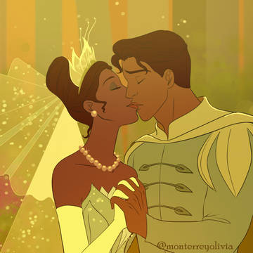 Tiana and the frog