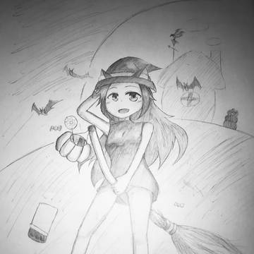 Halloween cat