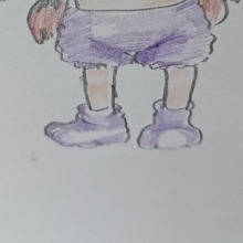 手書きです
