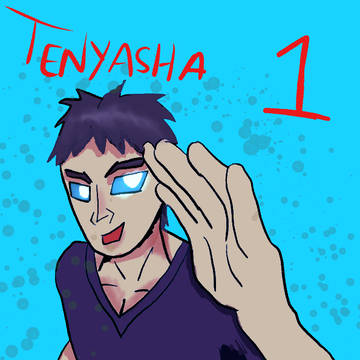 Volume 1 cover of Tenyasha