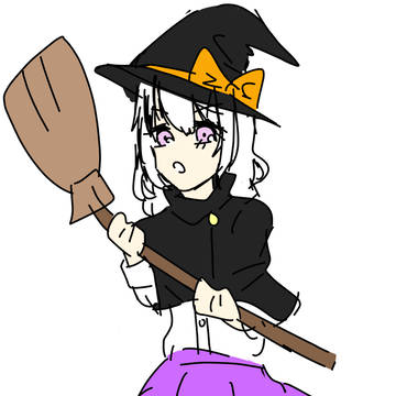 恐ろしい魔女だぞー!