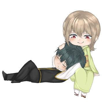 土方十四郎と沖田三葉