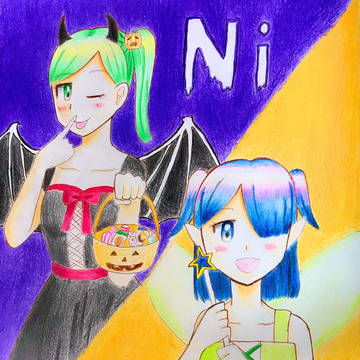 ニコルとコニーでハッピーハロウィン！！