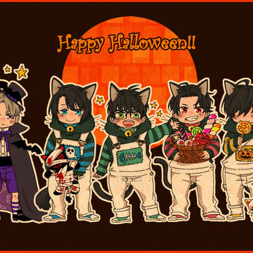 ハロウィンおえかきまとめ