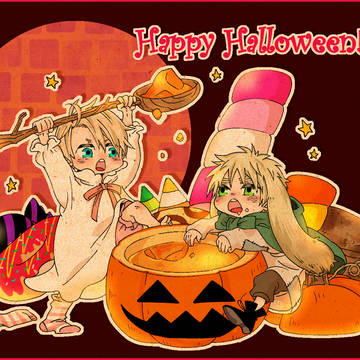 ハロウィンおえかき