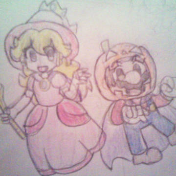 Doodles from day Halloween!