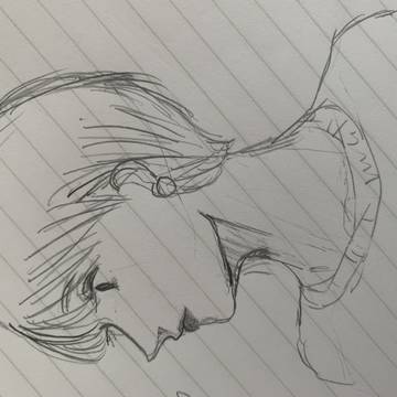 横顔