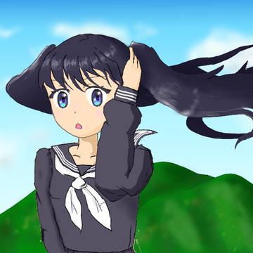 ツインテール少女