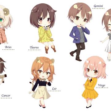 12星座イラストまとめ