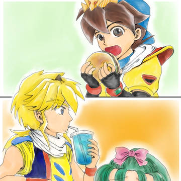 七魂でコラボカフェメニュー