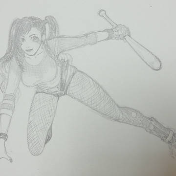 ティファに好きなキャラのコスチューム着せてみた02
