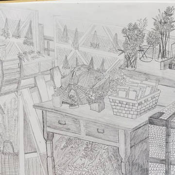 第六周場景素描練習
