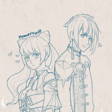 Genshin Impact Xinqiu and Keqing