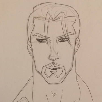 EMH TONY STARK sketch