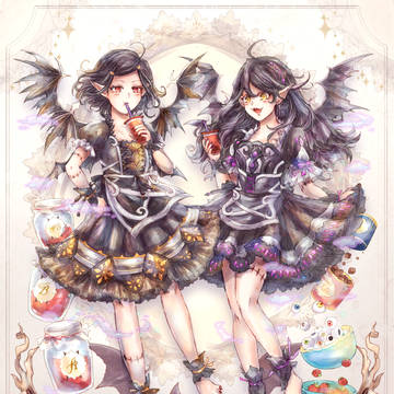 悪魔っ娘のタピオカ ♥