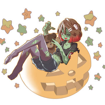 ハロウィンタイツゾンビ