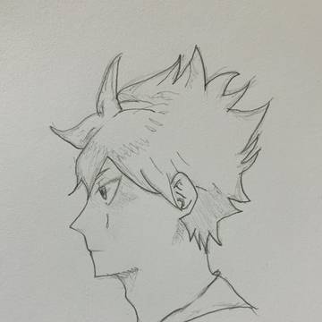 日向の横顔