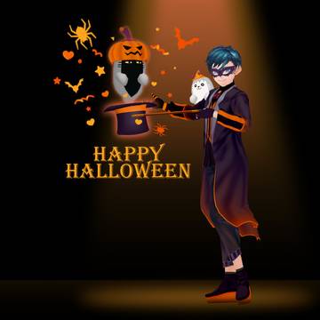 Halloween Magic show