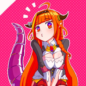 座る桐生ココ
