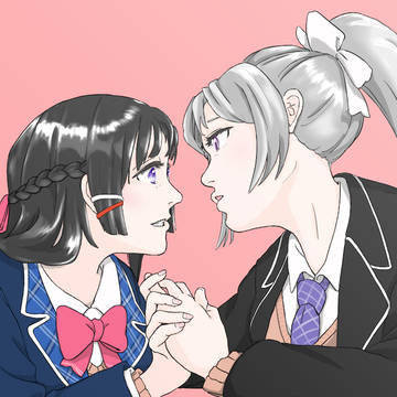 先に目を逸らしたら負け的な何か