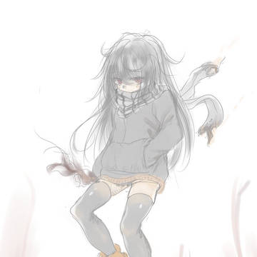 パーカーニーソちゃん(名前未定)
