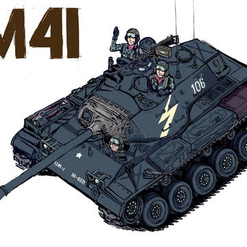 M41ウォーカーブルドッグ戦車