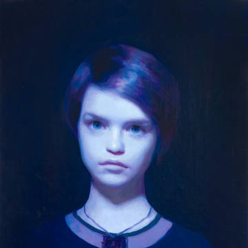 Blue portrait