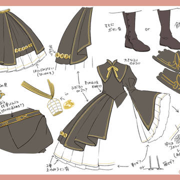 ロゼマちゃん貴族院服自分用メモ
