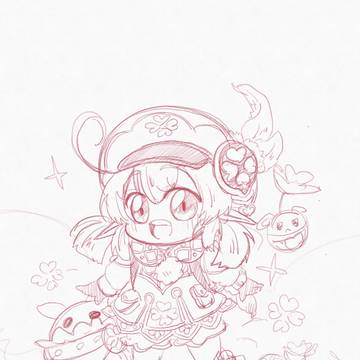 クレー 落書き