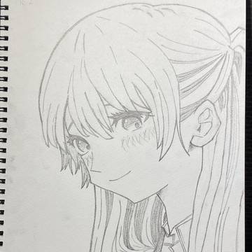 漫画「可愛いだけじゃない式守さん」より、式守さん