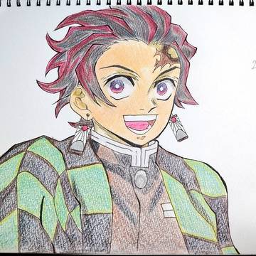 模写30日目＆色塗り4日目その②