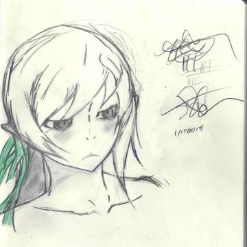 Shinobu Oshino Sketch