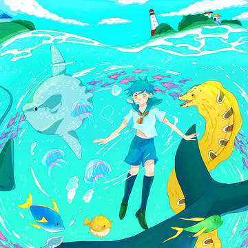 海の友達リメイク