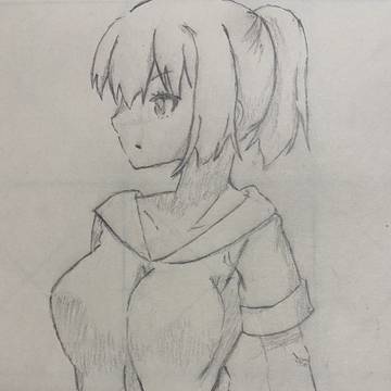 ポニーテール女子