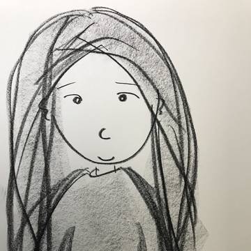 女性と少女