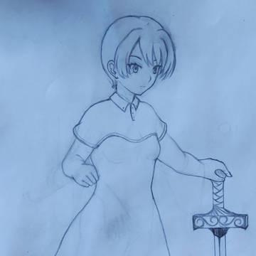 短发 妹子