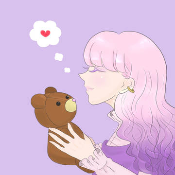パステル女の子
