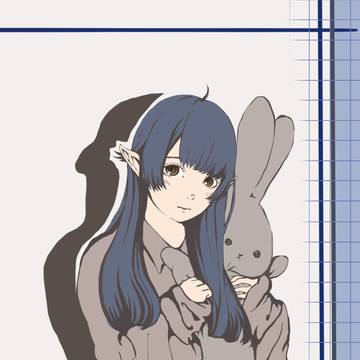 エルフの女の子