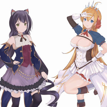 キャルとペコリーヌ