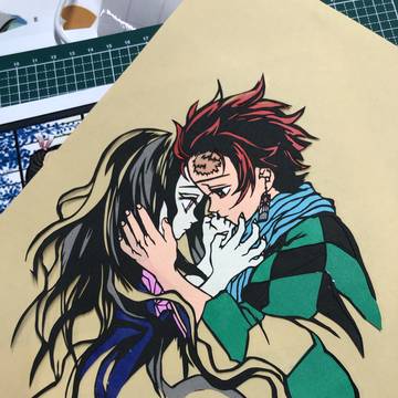 切り絵。