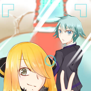 シロナさんとダイゴさんinパシオ