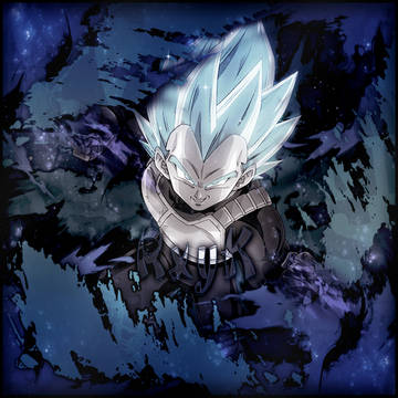 VEGETA VERSION SILVER BLUE